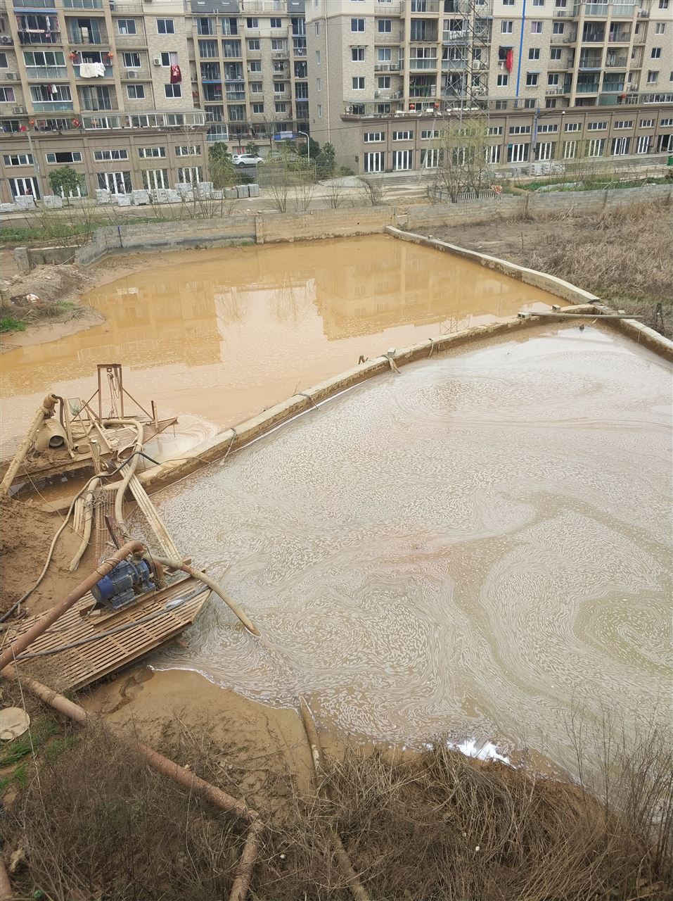 上城沉淀池淤泥清理-厂区废水池淤泥清淤