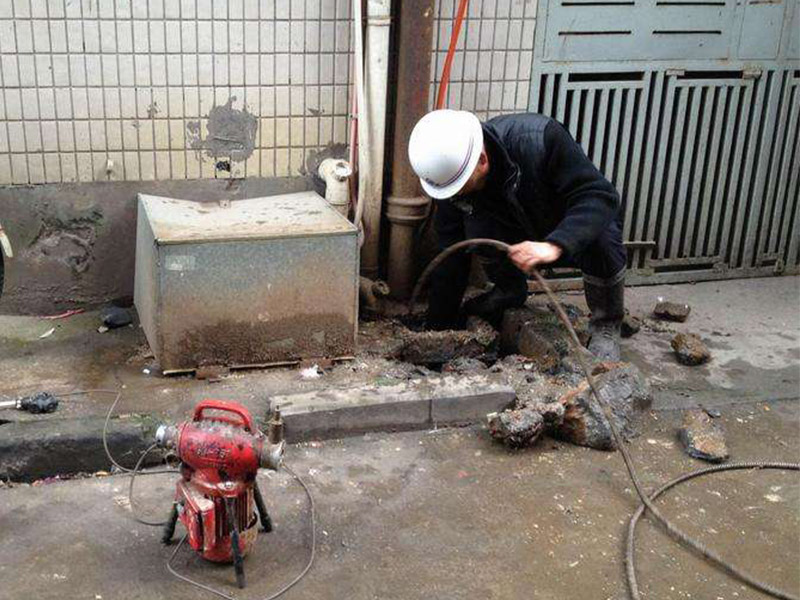 上城疏通下水道-洗菜池疏通